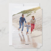 WATERCOLOR BOS-NIEUWJAAR. FEESTDAGENKAART (Achterkant)