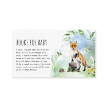 Watercolor bosdierenboeken voor de baby