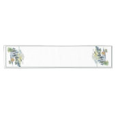 Watercolor boslandschap korte tafel runner tafelloper (Horizontaal)