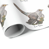 Watercolor bosvogels cadeaupapier (Rol Hoek)