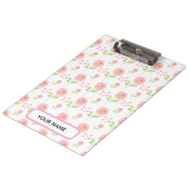 Watercolor Botanical  Floral Pattern Planner Klembord