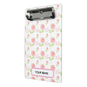 Watercolor Botanical  Floral Pattern Planner Mini Klembord (Angled2)