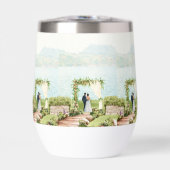 Watercolor Botanical Wedding Mug – Guest Favor (Voorkant)