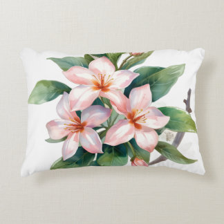 Watercolor Botanische Worp Kussenhoes Accent Kussen