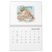 Watercolor Bright & Cheerful 2026 Planner Kalender (Feb 2026)