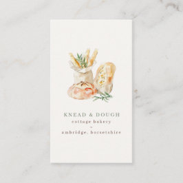 Watercolor Brood Cottage Bakkerij  Visitekaartje