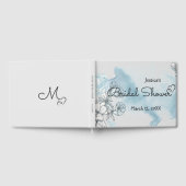 Watercolor Bruiloft Gastboek Gastenboek (Volledig)