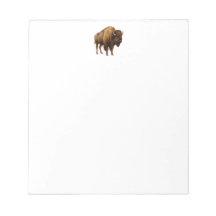 Watercolor Buffalo Notitieblok