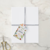 Watercolor Bugs & Insects Verjaardagsfeestje Gift Cadeaulabel (Met Touw)
