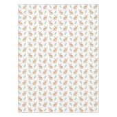 Watercolor Bunny With Greenery Easter Pattern Tafelkleed (Voorkant)