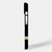 Watercolor Butterfly Gold Custom Monogram Case-Mate iPhone Case (Achterkant / Links)