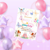 Watercolor Butterfly Magical Fairy Birthday Kaart