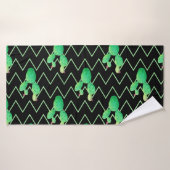 Watercolor Cactus Badhanddoek (Badhanddoek)