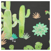 Watercolor Cactus Stof (Swatch)