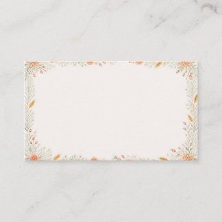 Watercolor Camellia Wedding Enclosure Card Informatiekaartje
