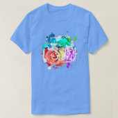 'Watercolor Camera Photographer' Photography Camer T-shirt (Design voorkant)