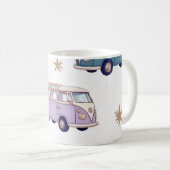 Watercolor camper van design koffiemok (Voorkant rechts)