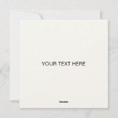 Watercolor Candy Cane Red Bow Holly Feestdagenkaart (Achterkant)