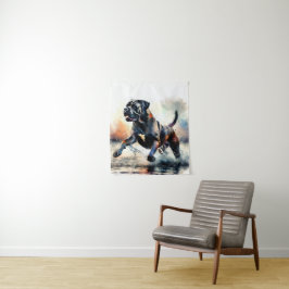 Watercolor Cane Corso dog Wandkleed