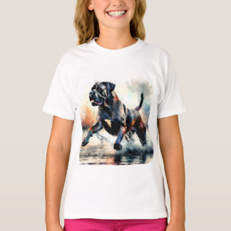 Watercolor Cane Corso-hond T-shirt