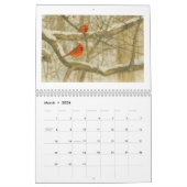 Watercolor Cardinals 2026 Kalender (Mar 2026)