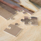 Watercolor Cat and Flower Themed Legpuzzel (Zijkant)