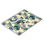 Watercolor Cats in a Garden Notitieboek (Linkerzijde)