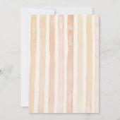 Watercolor Charm Bracelet Pagan Babyshower Kaart (Achterkant)