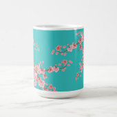 Watercolor Cherry Blossom Coffee Mug Koffiemok (Center)