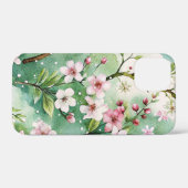 Watercolor Cherry Blossoms Case-Mate iPhone Case (Achterkant (horizontaal))