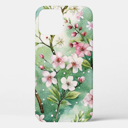 Watercolor Cherry Blossoms Case-Mate iPhone Case (Achterkant)