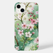 Watercolor Cherry Blossoms iPhone Hoesje (Achterkant)