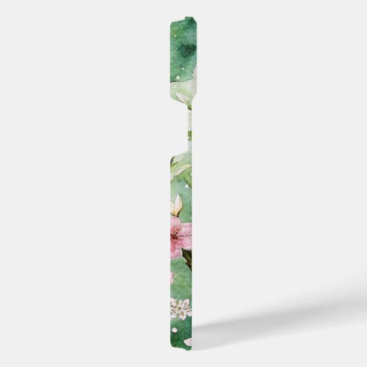 Watercolor Cherry Blossoms iPhone Hoesje (Rechterkant)