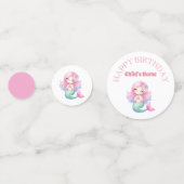 Watercolor Child's Bug Insect Birthday Confetti (Voorkanten)