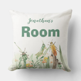 Watercolor Child's Bug Insect Kussen