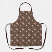 Watercolor Chocolade Patroon Schort (Voorkant)