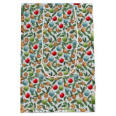 Watercolor Christmas Medium Cadeauzakje (Achterkant)