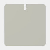 Watercolor Christmas Tree with White Bow Ornament (Achterkant)