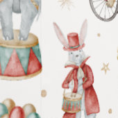 Watercolor Circus Performers and Animals Wallpaper Behang (Zoom)