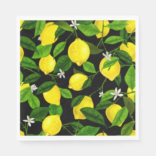 Watercolor Citroen 2 Servet (Voorkant)