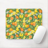 Watercolor Citrus Garden Mouse Pad Muismat (Met muis)
