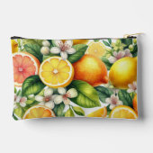 Watercolor Citrusfruitpatroon Etui (Achterkant)