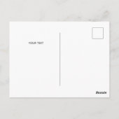 Watercolor Cocktail Minimalistische Meisjesuitnodi Briefkaart (Achterkant)