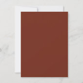 Watercolor Coffee | Uitnodiging voor koppel bruisf (Achterkant)