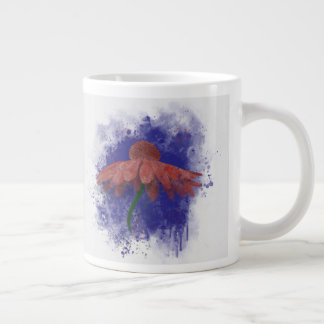 Watercolor Coneflower Grote Koffiekop