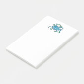 Watercolor Crab Post-it® Notes (Schuin)