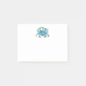 Watercolor crab post-it® notes (Voorkant)