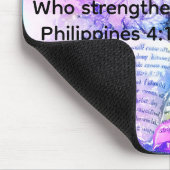 Watercolor cross bible verse Christian  Muismat (Hoek)