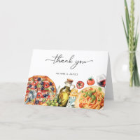 Watercolor Dat's Amore Italiaans Eten