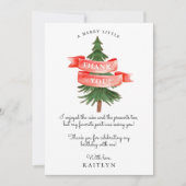 Watercolor Dennengelukkig Verjaardagsfeestje Bedankkaart (Voorkant)